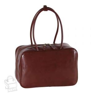Сумка женская кожаная 5007NN brown  Natale Navetta