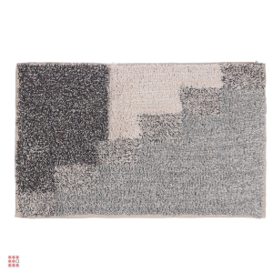 VETTA Коврик для ванной 40x60 см, серый, хлопок,(Индия)