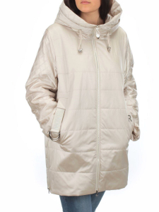 BM-81 LT. BEIGE  Куртка демисезонная женская (100 гр. синтепон)
