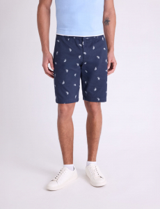 HARTFORD PRINTED TWILL SHORTS