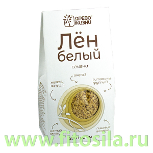 Семена льна белого, 200 г, ТМ 