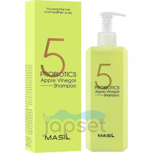 Masil 5 Probiotics Apple Vinegar Shampoo Шампунь от перхоти с яблочным уксусом, 500 мл
