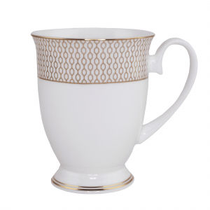 145-537 Кружка 350 мл СЕВИЛЬЯ в под.уп.(х36)Костяной фарфор