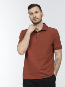 Поло из хлопкового трикотажа