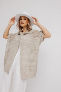 Жилет из льна 7-51