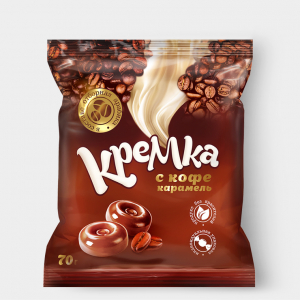 Карамель «Кремка» с кофе, 70 г