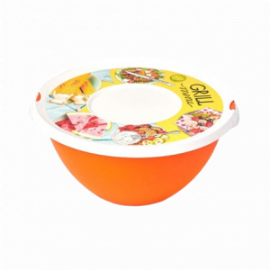 Миска с крышкой GRILL MENU 2л