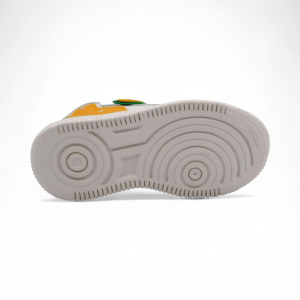 Кроссовки А785-7 бежево зеленые