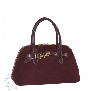 Сумка женская кожаная 6126QAA red Polina&Eiterou в Новосибирске