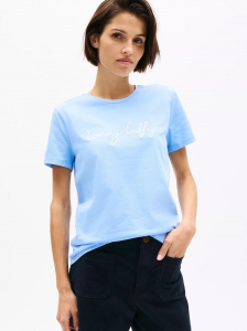 Embroidered Signature Crewneck T-Shirt