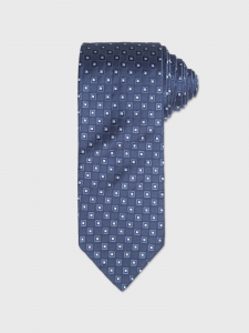 Галстук с геометрическим принтом