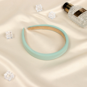 Ободок для волос «Жаннет», галант, 2 см, зелёный