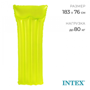 Матрас пляжный «Неон» 183?76 см, МИКС, 59517EU