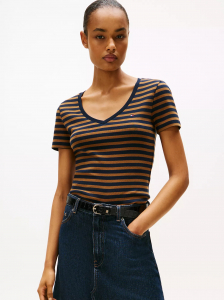 V-Neck Stripe Favorite T-Shirt