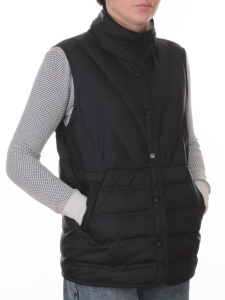 H24-330 BLACK Жилет утепленный женский (утиный пух)