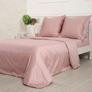 Простыня Пыльная роза Турецкий сатин