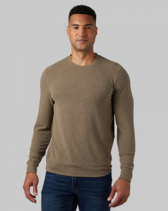 MEN'S SWEATER KNIT CREW TOP