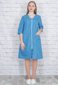 Халат 008, медицинский (бирюзовый)