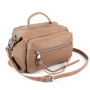 Женская кожаная сумка 85777 Пинк