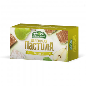 Белёвская пастила грушевая, 200г (24шт/кор)