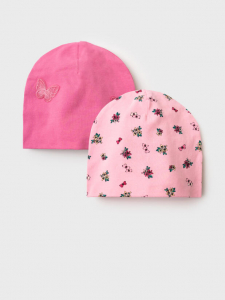 Шапка для девочки, 2 шт в комплекте