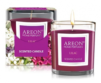 Areon АРОМАТИЧЕСКАЯ СВЕЧА 120 гр. (Lilac/Сирень)
