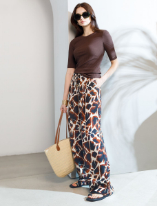 Брюки из вискозы с лиоцеллом