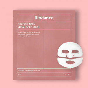 Двойная гидрогелевая маска Biodance с коллагеном, гиалуроновой кислотой и пробиотиками