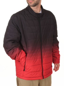 8341L BLACK/RED Куртка мужская демисезонная (100 гр. синтепон)