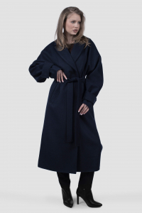 01-12255 Пальто женское демисезонное (пояс)