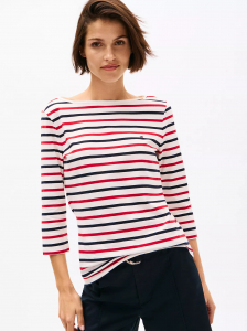 Stripe Boatneck T-Shirt