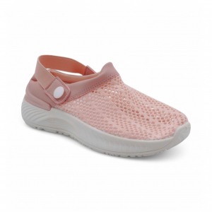 Сабо текстильные F6-7 розовые