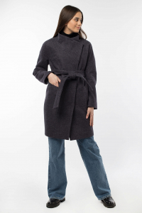 01-07465 Пальто женское демисезонное(пояс)