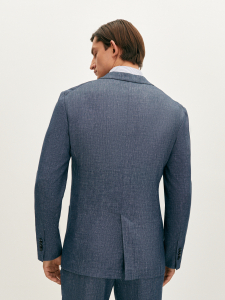 Пиджак со льном