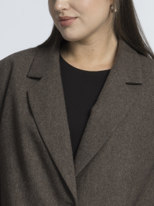 Пиджак из плотной шерстяной ткани