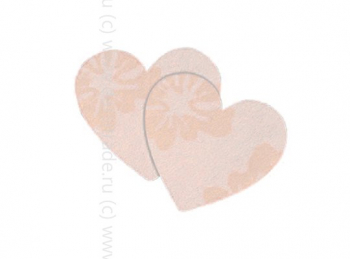 Наклейка на соски PS-04 Сердечки Julimex Дроп