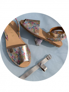 Босоножки - абаркасы от AB.Zapatos · 3207 · LIRIOS PLATINO correas АКЦИЯ