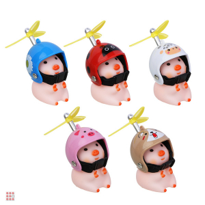 Свинка с пропеллером, желтый