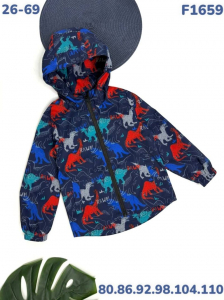 Ветровка F1659 синий