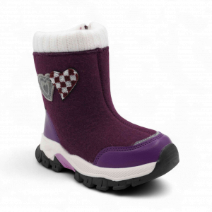 Валенки ХV1117-2-2A темно фиолетовые