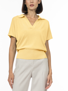 Поло из пряжи с уникальным составом