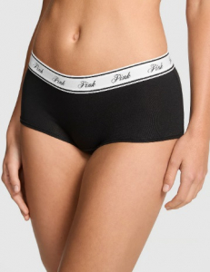Logo Cotton Boyshort Panty
