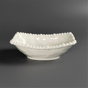 305-361 Прямоугольный салатник 18,5х12х6см МАРИНЕТ в под.уп.(х24)Фарфор