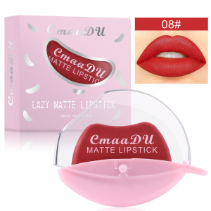 Ленивая матовая помада CmaaDu Lazy Matte Lipstick 08 (без упаковки)