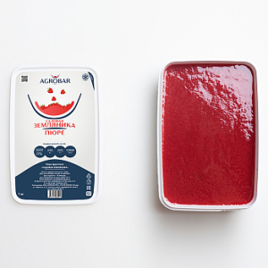Пюре Земляника (Агробар) замороженное, 250 г