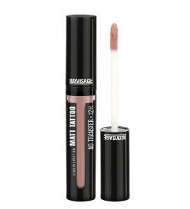 Губная помада жидкая MATT TATTOO LUXVISAGE бежевый 121 taupe nude  матовый финиш