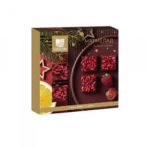 НГ Мармелад фруктовый малина-лимон расф. 0,110  (12шт/кор)