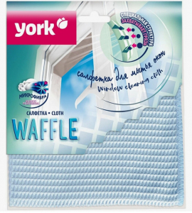 Салфетки микрофиб.д/окон вафля 2628