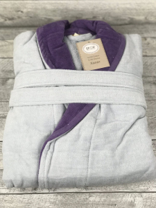 Халат женский EFOR размер XXL GRI серый BR-0183/06