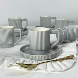 155-004 Кофейный набор 12пр. 120мл в под.уп.(х8)Фарфор